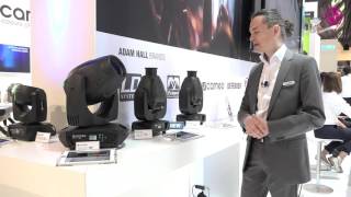 Adam Hall Group demos Cameo’s Auro Series of LED moving heads