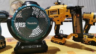 Ventilador makita 18v dcf102z - review e super dica - qual fonte de energia usar.. 😬