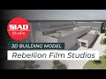 SIAD Studio: 3D Building Model (Rebellion Film Studios, Oxfordshire)