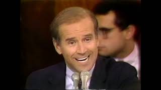 Biden vs Reagan-Nominated Law Professor, Judge Bork on Griswold \u0026 Originalism (1987)