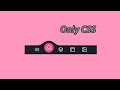 An Animated Tab bar using CSS and JavaScript | Easy Coding 2021 | Source code link