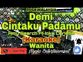 CINTA KITA - Amy SEARCH Ft Inka Christie (Karaoke Malaysia) Nada Wanita || E minor