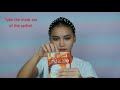 tutorial how to use the hadabisei 3d facial mask super suppleness loveus beauty