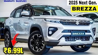 Finally Brezza Facelift 2025 LAUNCH 😍| सिर्फ 6.99 लाख में ||