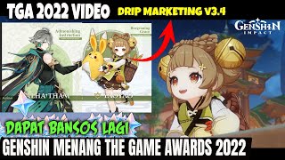 Dapat Bansos Lagi donk - Video TGA 2022 Drip Marketing v3.4 Yaoyao & Alhaitham Genshin Impact