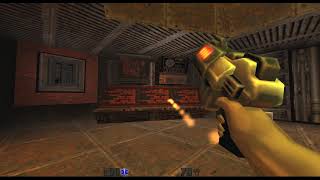 Quake 2 level: Communication Center (made in 2019) [Replay]
