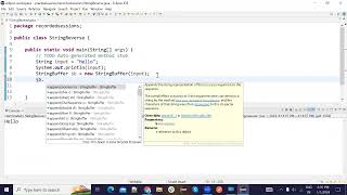 How To Reverse a String In JAVA || Java Coding Strings #coding #java #strings #interview #reversal