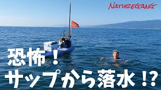 サップから落水！？その時の対処法を開設します！初心者必見！