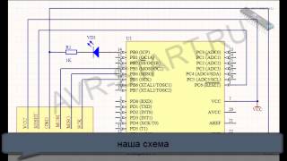 Первый проект на AVR.