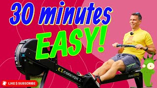 Row Nice and Slow to Let your Fitness Grow!