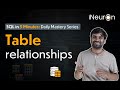 Table relationships in SQL | SQL Tutorial