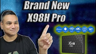 X98H Pro Super Fast Setup and Specs with Android 12