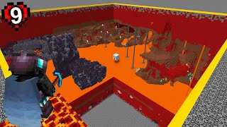 I Mined 1,427,896 BLOCKS in The NETHER Minecraft Hardcore