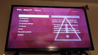 ROKU TCL TV audio guide disable