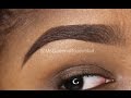 HOW TO FILL IN EYE BROWS / Faded Eye Brow /Instagram Eye Brow tutorial - Queenii Rozenblad