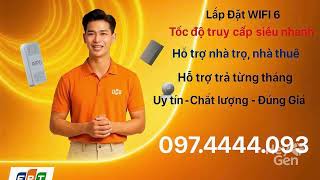 Lắp Đặt Wifi 6 | Truyền Hình Tivi Giọng Nói | Camera | Lắp Đặt Nhanh Trong 24h Toàn Quốc