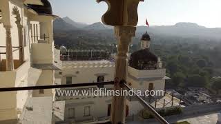 Devigarh Fort near Udaipur now a luxury hotel under Raas brand, after extensive renovation, cleaning