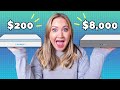 $200 vs $8,000 Mattress!! - How Much Do You Really Need to Spend On A Bed?