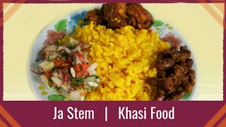 Ja Stem | Jadoh Stem | Khasi Dish | Houttuynia Cordata Salad | Khasi Food