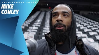 “All Of Us Have To Be Ready In Those Moments.” | Mike Conley Shootaround Sound | 01.22.25