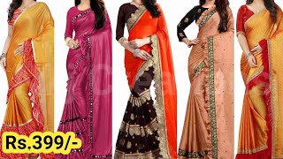 Bollywood Style Ruffle Frill Saree 2022 | Latest Party Wear Saree Designs | New Saree Designs 2022