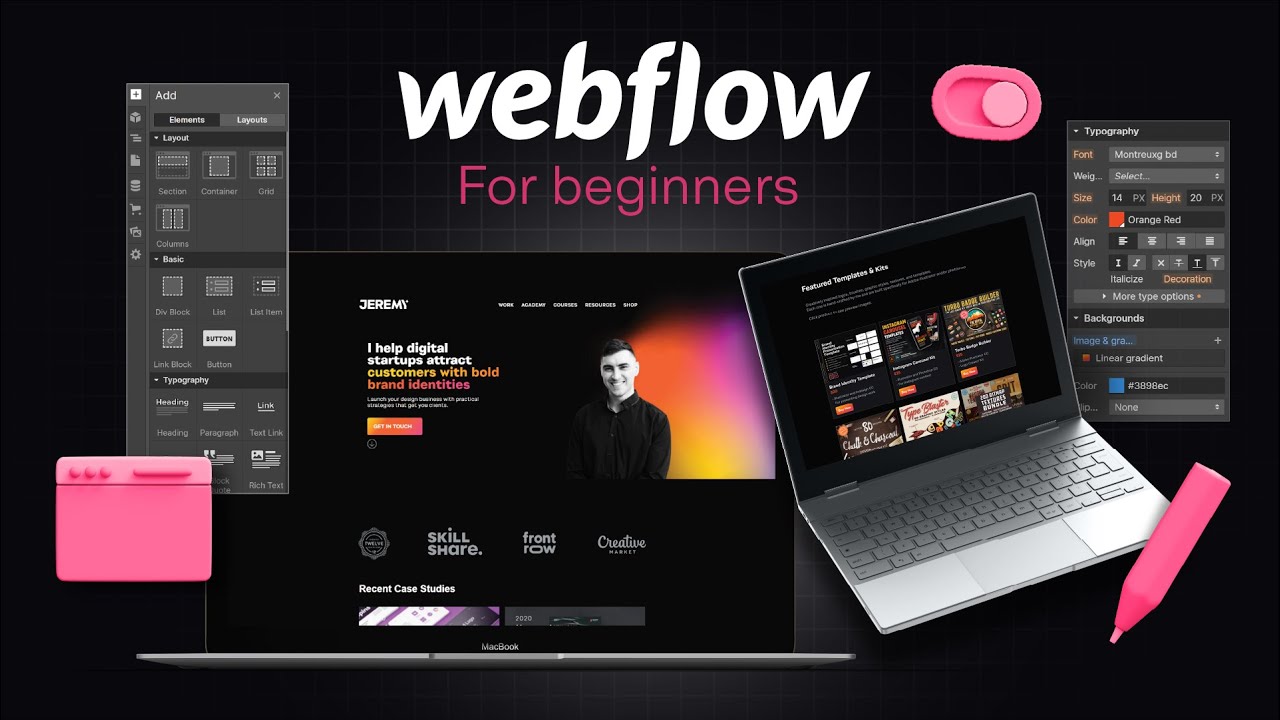 Webflow For Beginners Course - YouTube