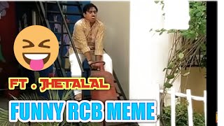 Funny Rcb memes ||Funny Rcb In   Every Ipl  Playoffs ||💥Rcb vs 💎Csk ||  Jethalal Comedy Scene