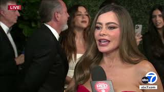 Sofia Vergara says it's exciting to be Emmy nominated for her dramatic role in Griselda