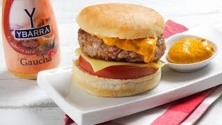 ChoriBurger con Salsa Especial para Carnes Gaucha®