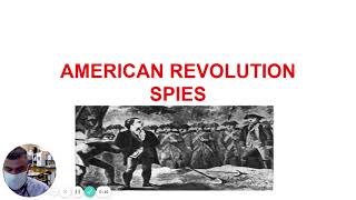 American Revolution Spies