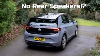 Volkswagen ID.3 audio review: Unidirectional 4+1 speakers