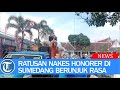 Ratusan Nakes Honorer di Sumedang Berunjuk Rasa