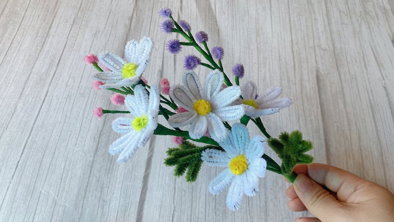 Pipe Cleaner Flowers At Richard Jett Blog