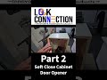 Part 2 Soft Close Cabinet Door Opener, Lock Connection Part #BK-BF1520