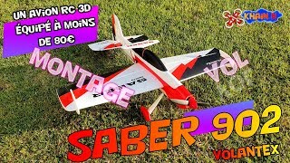 VOLANTEX SABER 920 AVION RC ÉQUIPÉ  POUR MOINS DE 80€ !! (REVUE MONTAGE ET VOL D'ESSAI)