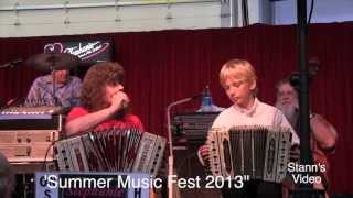 Pan Franek - 2013 - Concertina Polka - Stephanie \u0026 Simon at Frankenmuth \