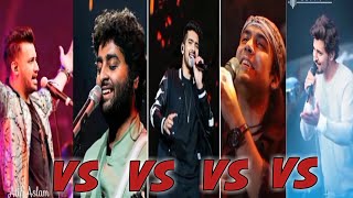 Arijit Singh vs Atif Aslam | Arman Malik vs darshan Ravel | Vishal Mishra vs jubin Nautiyal | singer