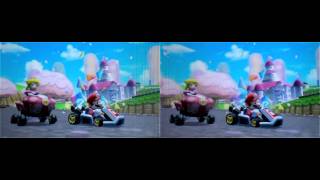[yt3D & 3DS]マリオカート7 PV立体視版 Mario Kart 7 Stereoscopic Video