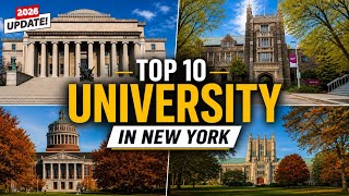 TOP 10 Universities in New York City 2026 | Acceptance Rate Revealed | Best University in NYC
