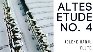 Altes Etude No. 4 for Flute - Moderato | Jolene Harju