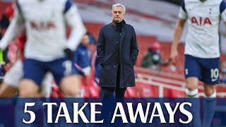Non-Existent Front Line! Arsenal 2-1 Tottenham [THE 5 TAKE AWAYS]