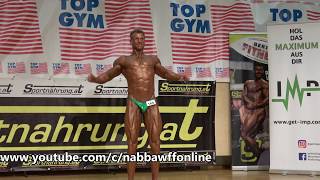 Werner Strupf – Competitor No 160 – Männer WFF Performance - NABBA / WFF Austria Open 2017