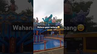 Wow! Beginilah wahana permainan gajah terbang #games #permainan #shorts