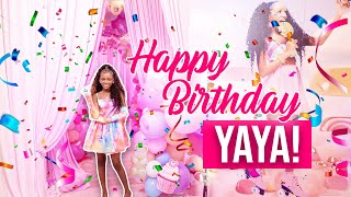 HAPPY BIRTHDAY YAYA!!! WE THREW YAYA THE BEST 13TH BIRTHDAY PARTY EVER