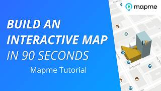 How to Create an Interactive Map in 90 Seconds (No Code) | Mapme