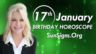 January 17 Zodiac Horoscope Birthday Personality - Capricorn - Part 1