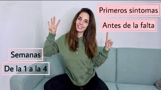 PRIMEROS SINTOMAS DE EMBARAZO ANTES DE LA FALTA, SEMANA 1-4 PRIMERAS SEMANAS