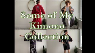 Some of My Kimono Collection