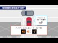 【honda sensing 360】前方交差車両警報 作動イメージ