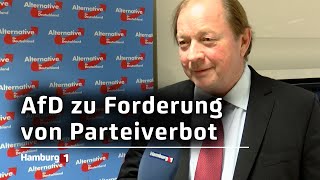 SPD-Chefin fordert AfD-Verbot: So reagiert Hamburger Landesvorsitzender Dirk Nockemann